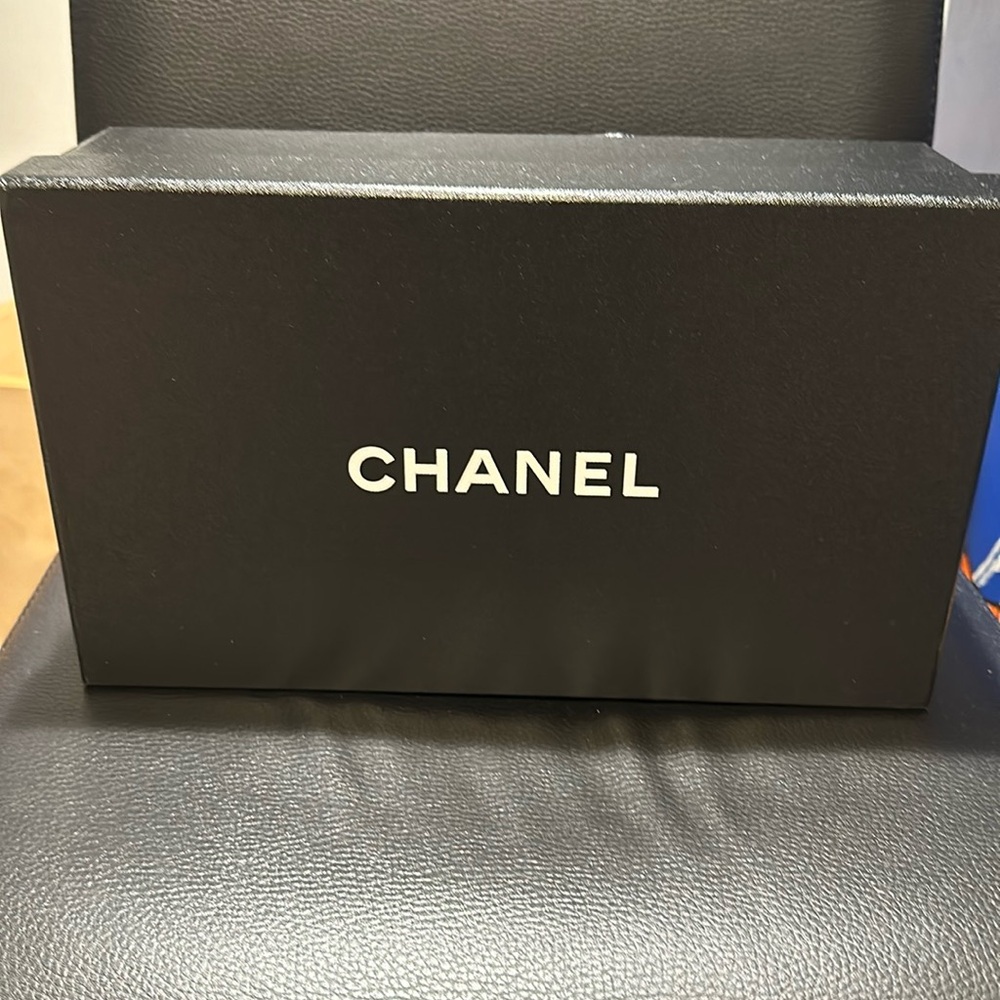 Chanel Black Shoe Box